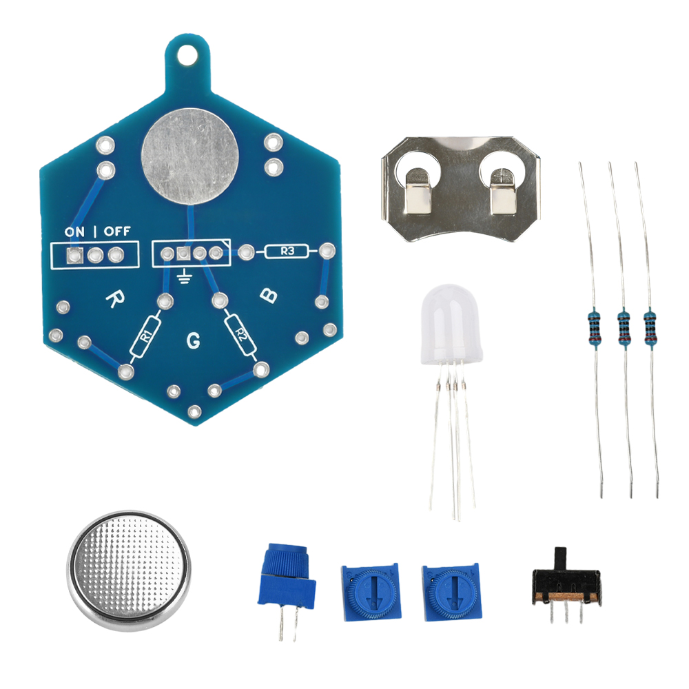 Diy Electronics Lab - Placa de circuito de luz LED