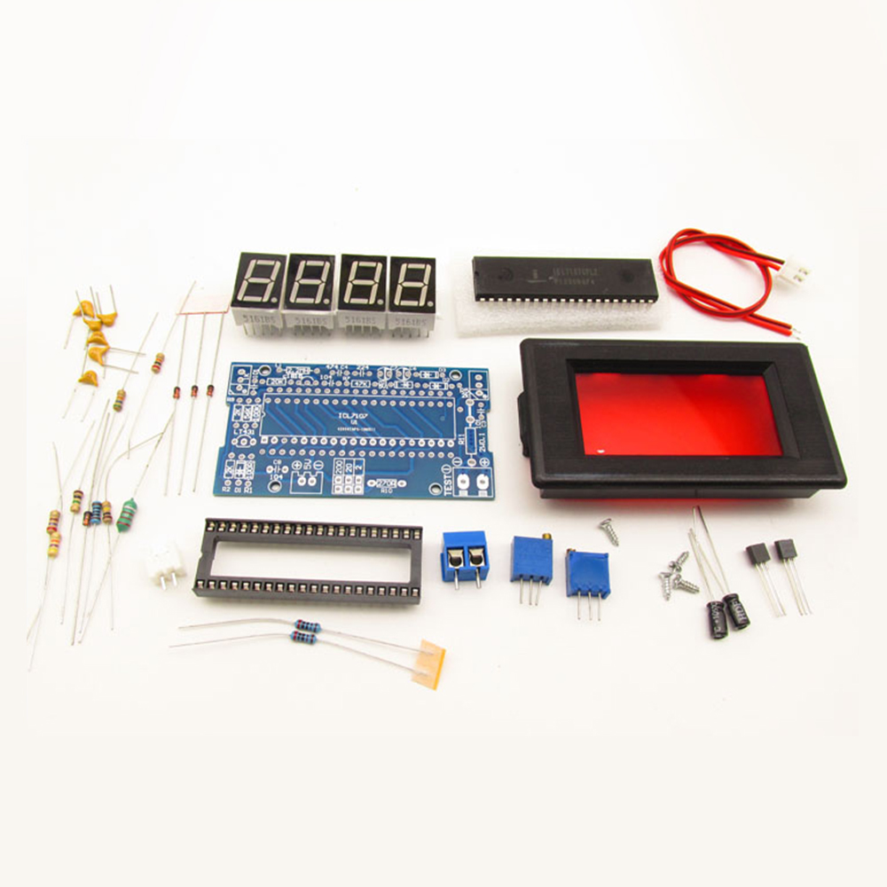 Kit de Voltímetro ICL7107, Pie - Diy Electronics Com reseña y precio