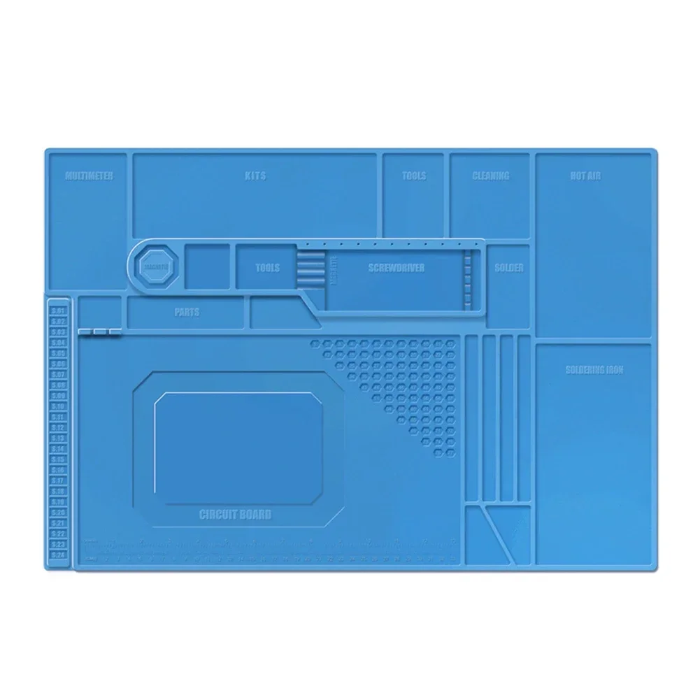Alfombrilla de soldadura resis - Diy Electronics Workstation reseña y precio