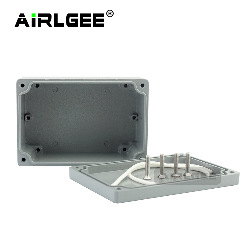 Caja de conexiones de aluminio - Diy Electronics Websites reseña y precio