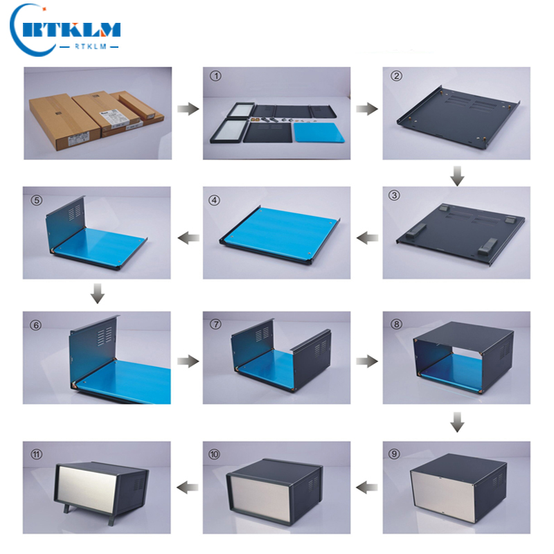 Caja de conexiones de hierro,  - Diy Enclosure For Electronics reseña y precio