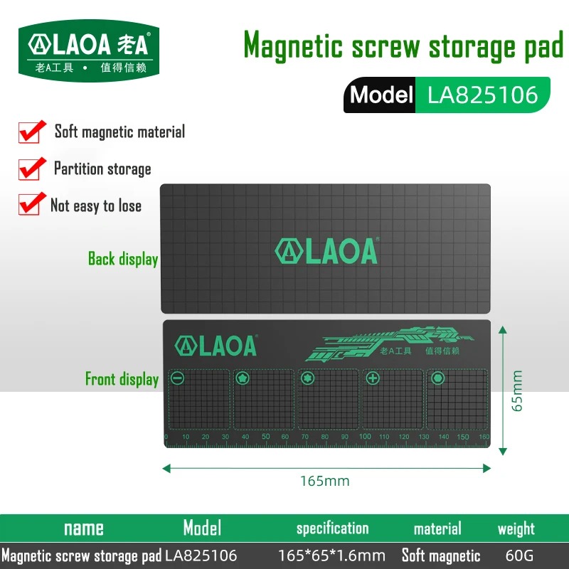 LAOA Alfombrilla Magnética par - Diy Electronics Holder reseña y precio