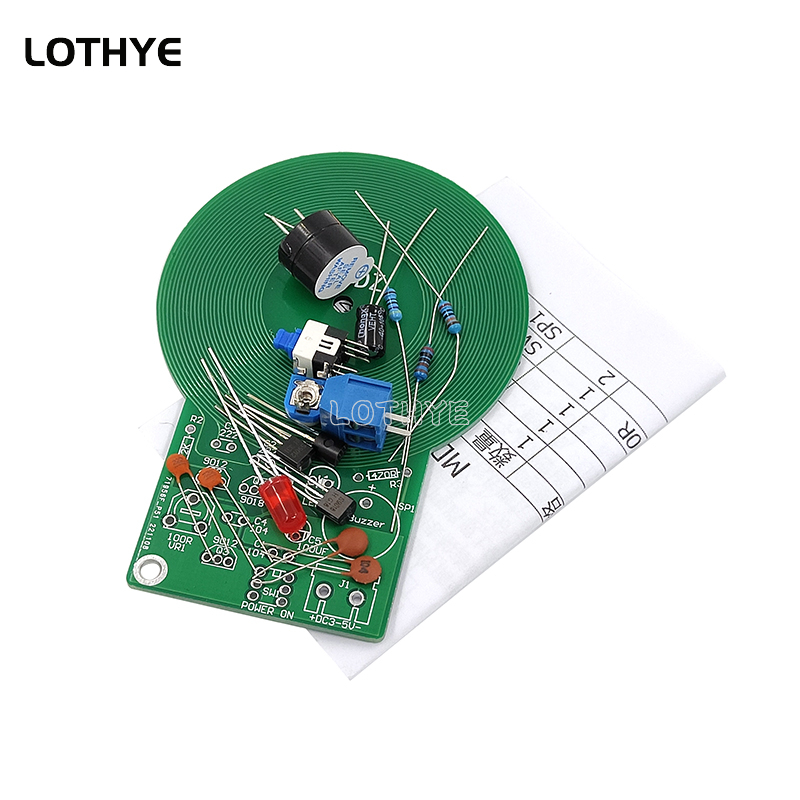Kit de Detector de metales DC  - Diy Electronics Com reseña y precio