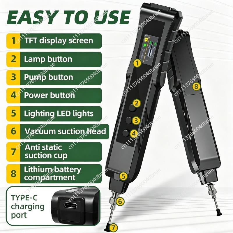 HR35 Lápiz de succión eléctric - Ic Chip Puller reseña y precio