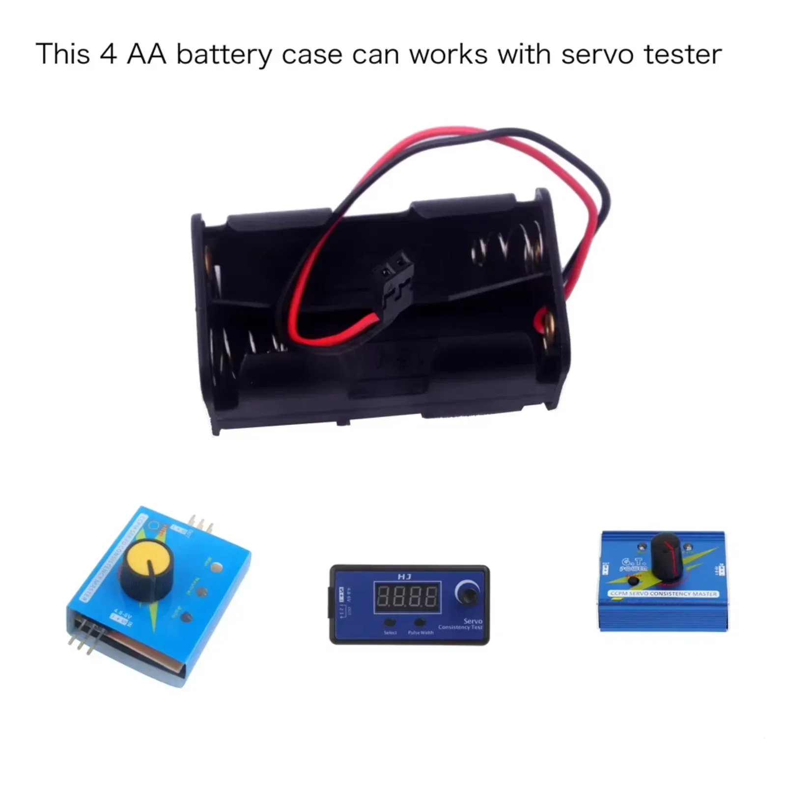 Estuche para 5 pilas AA con co - Diy Electronics Holder reseña y precio