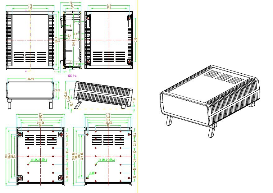 Caja de plástico ABS de 210x17 - Diy Enclosure For Electronics reseña y precio