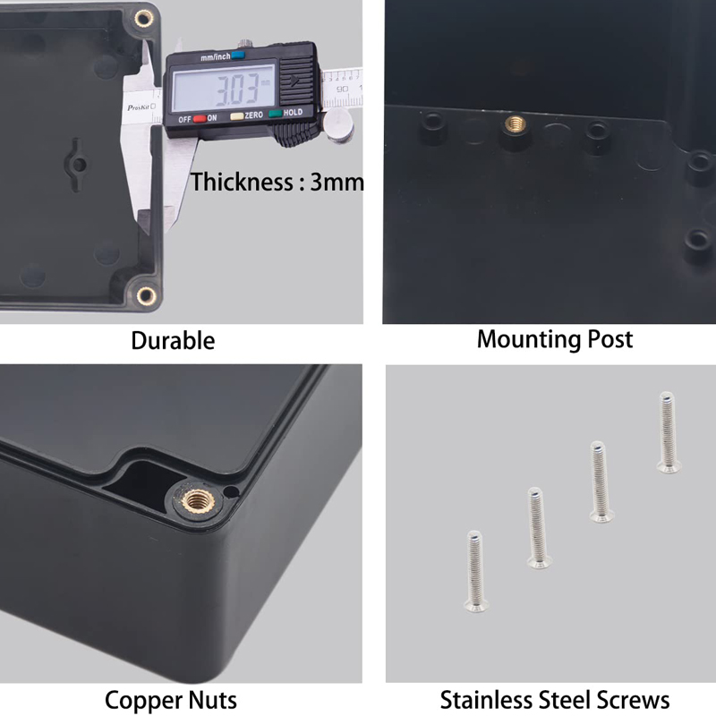 Caja de conexiones impermeable - Diy Electronics Websites reseña y precio